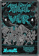 TROLLCAVE (death doom, ESP)
Groteskní zkázonosný death metal, jež tě přenese do hromadného hrobu tlejících mršin prostých lidí, který byl vykopán v temném lese, jež stojí zapomenut někde mezi Insmouthem a Dunwich. Riffy, jež přináší čiré zlo a v nichž není plýtváno jediným tónem, proklatě nízký vokál z nějž mrazí i nemrtvé umrlce, co nebyly řádně pohřbeni a atmosféra tak hustá, že by se za ni ani Lovecraft nestyděl.
https://trollcave-gurglinggore.bandcamp.com
https://www.instagram.com/trollcavedeath/
https://www.facebook.com/profile.php?id=100085535362235
VÉR (death metal, HU)
Brány budapešťských krypt se otevřely a z jejich temných zákoutí se vybelhal odporný tvor, jež byl pojmenován Vér. Byl uvázán na rezavý řetěz, který je doposud držen v rukách těch nejzvrhlejších veteránů maďarské scény, kteří tráví celé dny ctěním zapomenutých bohů, vzýváním tlejícího masa a poslechem Autopsy a Saxon.
https://ver-deathmetal.bandcamp.com/
https://www.instagram.com/ver.death/
https://www.facebook.com/ver.deathmetal
CANCER VOID (death metal, CZ)
Morová rána mrtvolného kovu, jež zasáhla zemi českou doposud nepovolila. Šíří se a svádí mysli zdravých lidí k hrůzným a zvráceným činům. Několik takových lidí bylo touto chorobou zasaženo v Praze. Poté co zcela ovládla jejich mysli, dohnala je až k založení skupiny, jež kromě vodky holduje i tremolovým riffům.
https://www.instagram.com/cancervoid_death/
KRUSADIST (death / thrash metal)
Jeho svátost Belzebub vyhlásil křížovou výpravu proti veškerému falešnému metalu. Na jeho naléhání odpověděla trojice old schoolových fanatiků, jež pozvedli pradávné válečné prapory z časů, kdy bílé tenisky vládly metalu a Chuck Schuldiner měl ještě ofinu.
https://www.instagram.com/krusadist_band/
https://www.facebook.com/profile.php?id=61575730714259