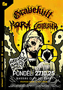 Gravekvlt - blackened speed metal z Francie, jako dělaný pro fanoušky Hellripper a dalších podobných kapel přijede poprvé do Ostravy! Společně s nimi přesně po roce v Barráku vystoupí finští Goatburner a M.O.R.A..