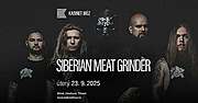SIBERIAN MEAT GRINDER
Siberian Meat Grinder jsou metal hardcore smršť z hlubin sibiřského pekla s kořeny v graffiti a skateboardingu. Kapela si vytvořila vlastní unikátní styl rychlé a tvrdé hudby kombinující zběsilý crossover thrash a hip-hop, black metal, NYHC, stoner a další žánry. Díky tomu si získala obrovskou základnu fans po celém světě a pravidelně sdílí pódia s respektovanými jmény, zatímco jezdí turné po celém světě.
https://www.facebook.com/SIBERIANMEATGRINDER
https://www.instagram.com/siberianmeatgrinder
https://open.spotify.com/artist/3JWnTlE9m0CFG7FSkgznAj
Vstupenky v prodeji!