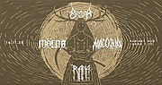Večer, kterým prostoupí blackmetal, neocrust, sludge i post-metal. 
BESNA
Besna je už pojem a jejich kombinace blackmetalu, post-rocku a slovenského folkloru, činí z kapely silný temně melancholický koktejl, jehož každé vystoupení je rituál.
https://besna.bandcamp.com
https://www.facebook.com/BesnaBand
https://www.instagram.com/besna.band
 
MÄRNØ
Neocrustová krev, kde se skloubí živelnost, emoce, hloubka a tlak, to vše pod vlivem crustu, hardcore, d-beatu a místy blackmetalu. Nové album Via Incognita je natlakované jak parní hrnec.
https://marnocrust.bandcamp.com
https://www.facebook.com/marno.crust
https://www.instagram.com/marnocrust
 
MACOCHA
Temná, hluboká a syrová jako největší propast v Evropě. Těžkotonážní blackened sludge s death metalovým HM-2 zvukem tě stáhne sebou.
https://macocha.bandcamp.com
https://www.facebook.com/macochametal
https://www.instagram.com/macochametal
 
RANA
Post-metal, neocrust a emo hardcore se členy Udande, Adacta či Distax. Očekávej opravdový útok na city a emoce, jejich koncert je intenzivním zážitkem.
https://rana.bandcamp.com
https://www.facebook.com/RanaBandOfficial
https://www.instagram.com/rana___band