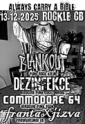 BLANK OUT (https://blankout.bandcamp.com/music)
DEZINFEKCE (https://dezinfekce.bandcamp.com/)
COMMODORE 64 (https://commodore-64.bandcamp.com/)
FRANTAxJIZVA (https://www.instagram.com/frantaxjizvapv/)