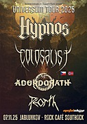 Rock Café Jablunkov hostí trojici kapel : Colosalist (NO/CZ) - HYPNOS a ADOR DORATH !