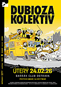 Dubioza Kolektiv se vrací do Ostravy na klubový koncert! Ska, punk, reggae, elektronika, hip-hop. To vše kombinuje tato bosenská parta s obrovskou energií, kterou do vás nahrne i v Barráku!