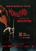 MONOLORD (SWE, Relapse Records)

Monolord je švédská doom stoner kapela známá svými masivními riffy s hypnotickou a tíživou atmosférou. Kapela vznikla v Göteborgu v roce 2013 a ve složení Thomas Jäger (kytara, zpěv), bubeník Esben Willems a baskytarista Mika Häkki. Monolord se rychle se dostali do čela moderní doomové scény díky řadě celosvětově ceněných alb a neúnavnému koncertování po Evropě, Severní i Jižní Americe a velkých festivalech jako Hellfest, Desertfest, Psycho Las Vegas či Roadburn.

Jejich desky, včetně Empress Rising, Vænir, Rust a No Comfort, jim upevnily pověst kapely, která propojuje drtivý stoner fuzz s metalovou melodikou a pohlcující repetitivností. Dnes patří Monolord mezi nejoblíbenější jména na heavy scéně a chystají se na další kapitolu – nové album Neverending vychází v roce 2026, vzniklo pod vedením legendární producentky Sylvie Massy a vyjde na Relapse Records.

https://monolord.bandcamp.com
https://www.facebook.com/monolordsweden
https://www.instagram.com/monolordofficial

 

MARS RED SKY (FR)

Téměř filmový zvuk kapely Mars Red Sky má osobitou a jedinečnou příchuť, která výrazně vyčnívá na poli heavy rocku. Představ si hutnou a komplexní rytmiku, ze které se vynořuje éterický a melodický hlas nesený lyrikou sci-fi literatury. Na pódiu dokážou věrně přenést propracovanou atmosféru svých skladeb i specifický zvukový rukopis.

Jejich koncert tě pohltí a vtáhne do vizuálního limba – naživo jde o skutečný smyslový zážitek. Právě tyto kvality stojí za dlouholetou reputací Mars Red Sky ve Francii i v zahraničí. Poslední album Dawn Of The Dusk kapela vydala v roce 2023 na vlastním labelu Mrs Red Sound v kooperaci s Vicious Circle Records.

https://marsredsky.bandcamp.com
https://www.facebook.com/marsredskyband
https://www.instagram.com/marsredsky