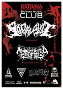 Večer plný brutal death metalu a grind core.