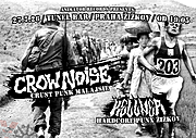 CROW NOISE - Crust punk z Malajsie, KELLNER - hardcore punk Žižkov 