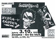 Hrají: Čertůf Punk, T.D.O., Kudla v Zádech, Antikoncepce. 