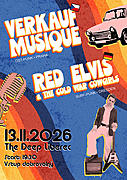 Z Ghany rovnou do Liberce! Red Elvis & the Cold War Cowgirls z Drážďan jsou právě na svém světovém turné, na kterém představují svůj nový singl Summer Trip to Yugoslavija. Poslední zastávkou byla Ghana, odkud se teď vrátili a kde s místními muzikanty vytvořili zbrusu nové unikátní nahrávky, které přijedou představit do libereckého klubu The Deep. Společně s nimi vystoupí jediná česká ostpunková kapela Verkauf Musique. Jedinečné spojení ostpunku v podání pražských Verkauf Musique a drážďanského socialist-surf-pop-punk straight from the '70.